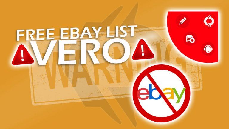 Free eBay VeRO List