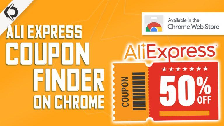 AliExpress coupon finder chrome