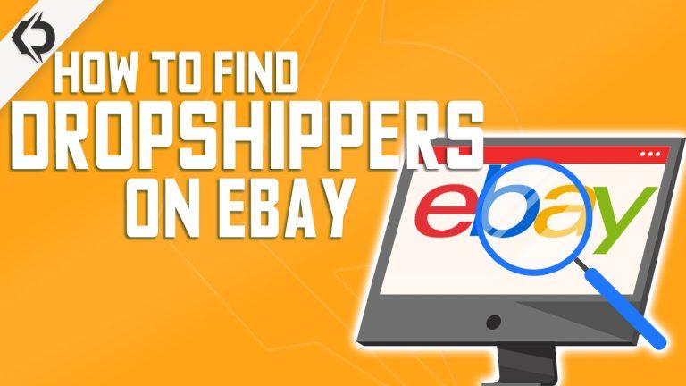 How to find dropshippers on eBay